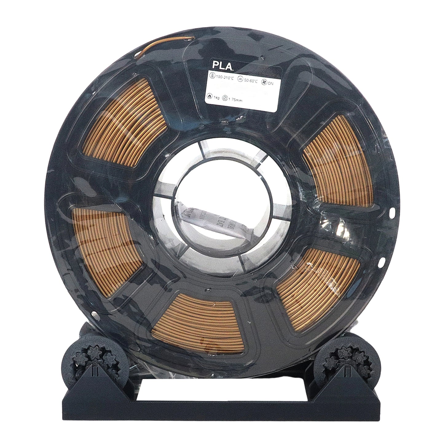 Metallic PLA 3D Printing Filament Yellow Copper