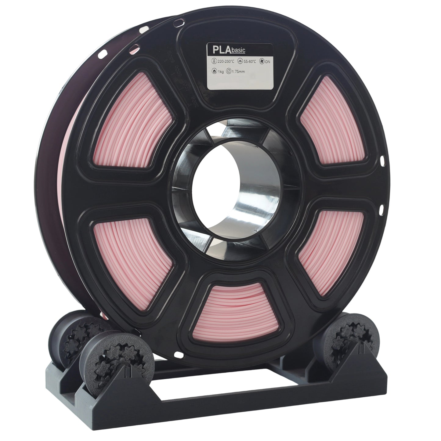 PLA Light Pink 3D Printer Filament – 1.75mm Pink PLA Filament for FDM 3D Printers