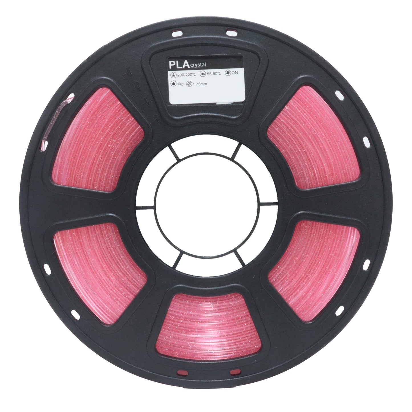 PLA 3D printing filament crystal pink