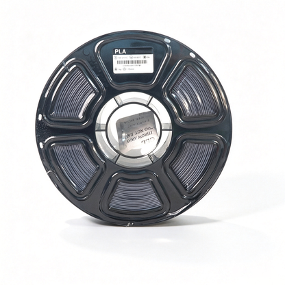 Metallic PLA 3D Printing Filament Premium Metallic Gun Gray Color