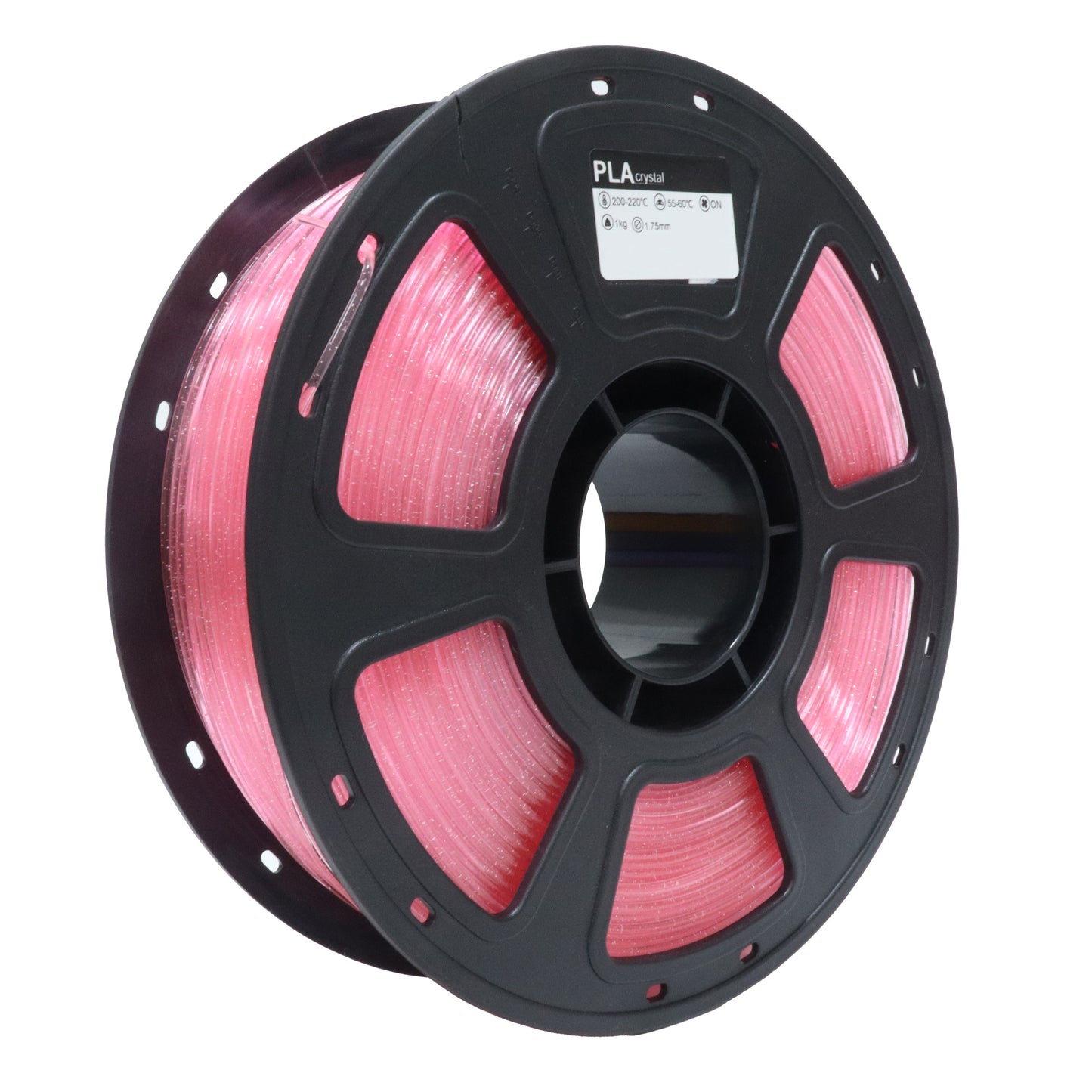 PLA 3D printing filament crystal pink