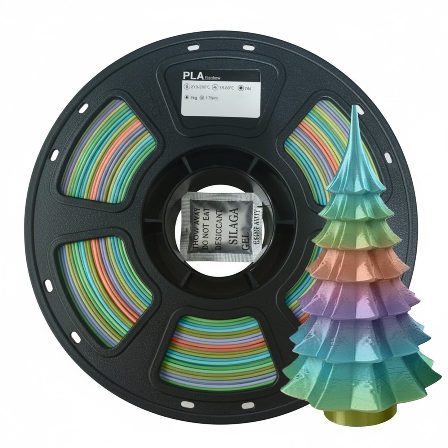 3D Printing Filament PLA Rainbow 1kg 1.75MM