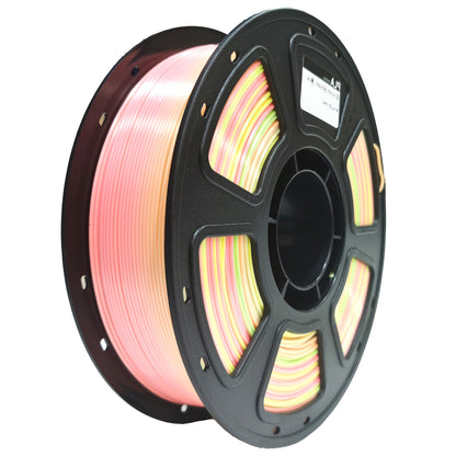 3D Printing Filament PLA Rainbow 1kg 1.75MM (5 colors)