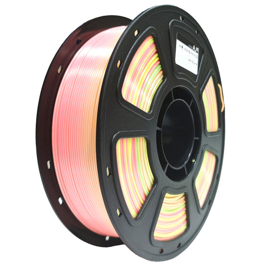 3D Printing Filament PLA Rainbow 1kg 1.75MM (5 colors)