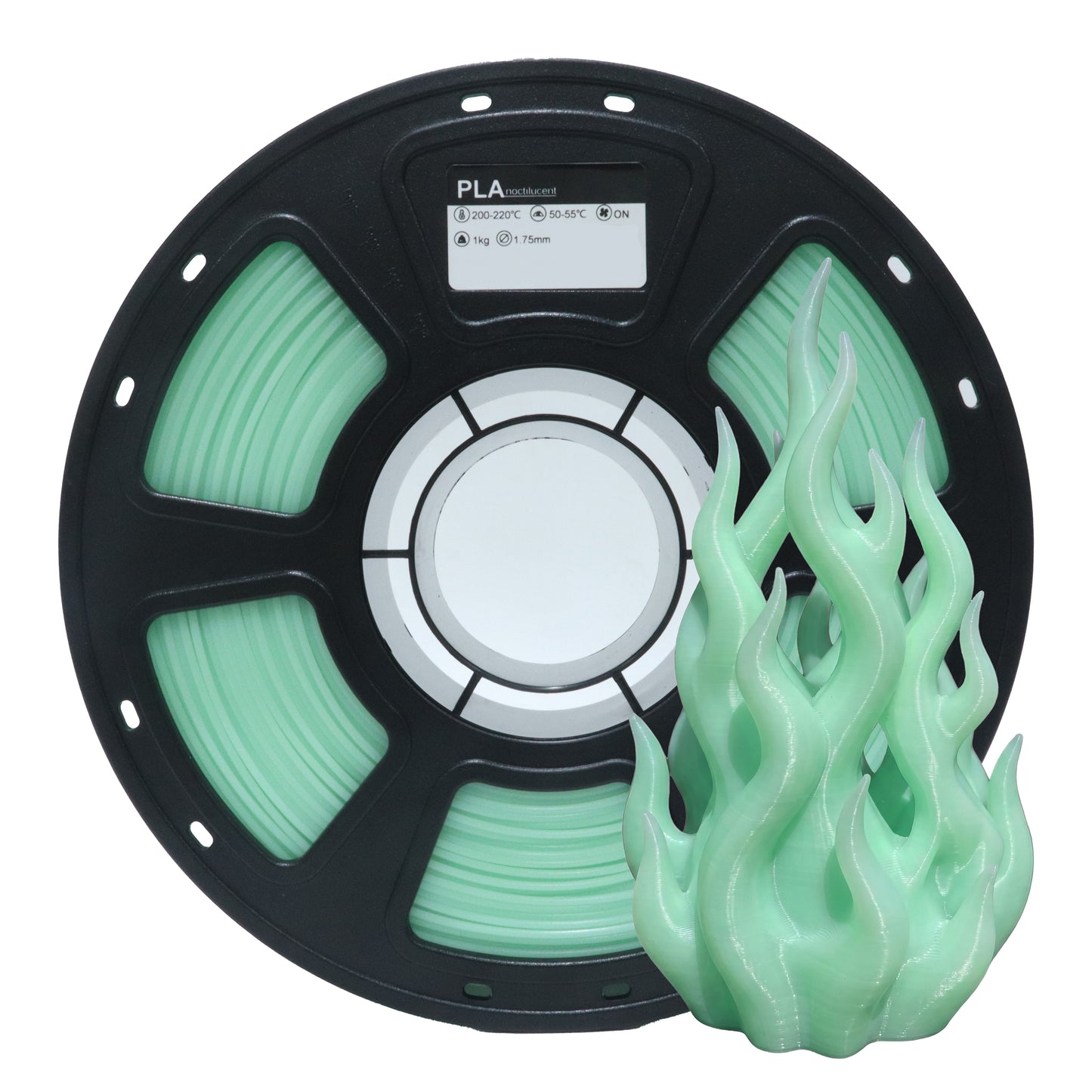 Luminous Green PLA 3D Printing Filament | OEM & Wholesale Glow PLA Manufacturer