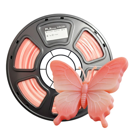 3D Printer Filament PLA 1.75 Rainbow Red-White Gradient in bulk