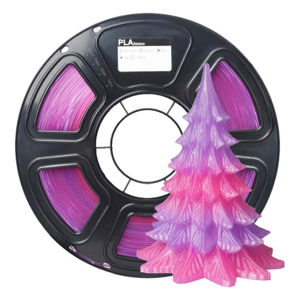 PLA 3D Printing Filament Rainbow Purple Pink 1kg 1.75MM