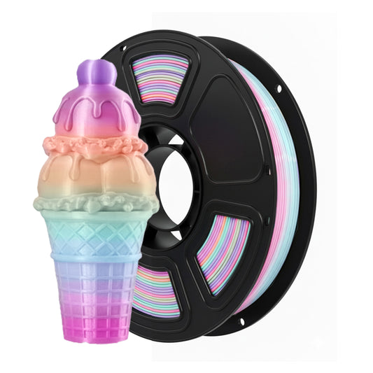 Filament PLA Rainbow 1kg 1.75MM For 3D Printing