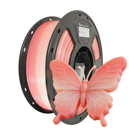3D Printer Filament PLA 1.75 Rainbow Red-White Gradient in bulk