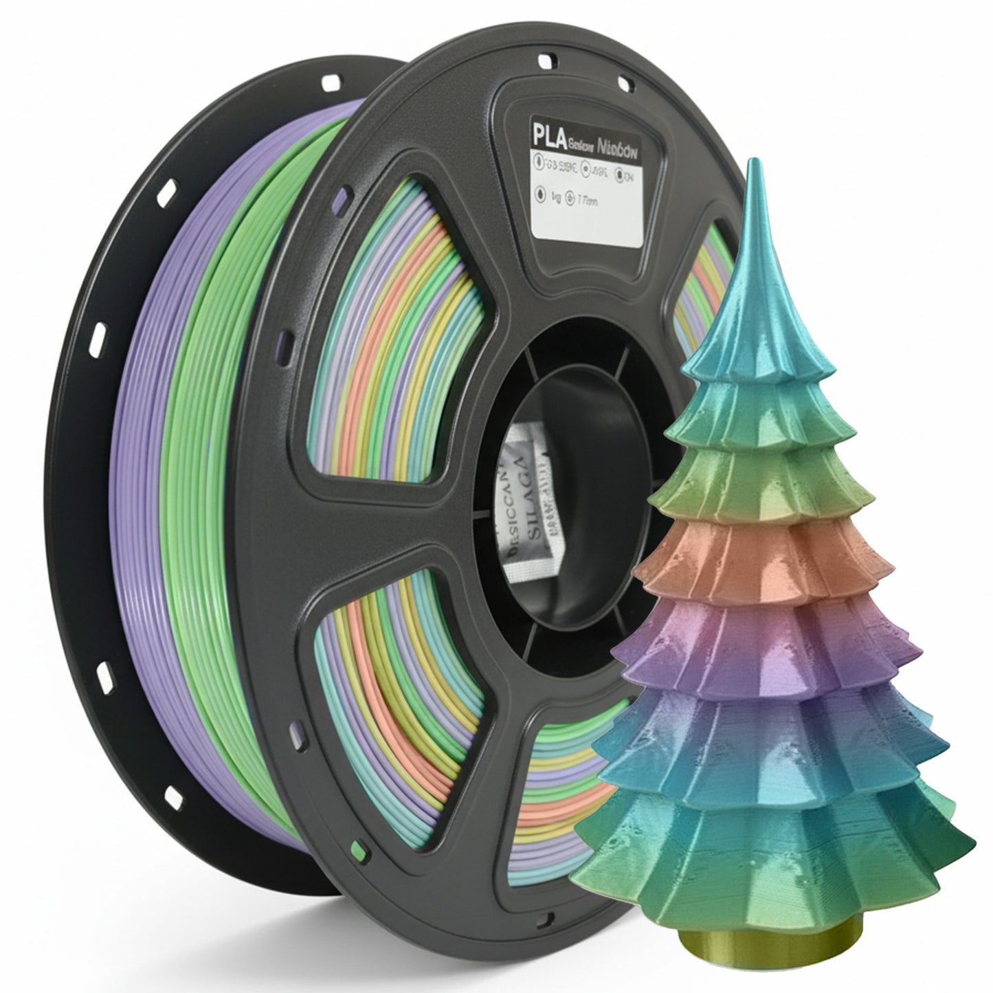 3D Printing Filament PLA Rainbow 1kg 1.75MM