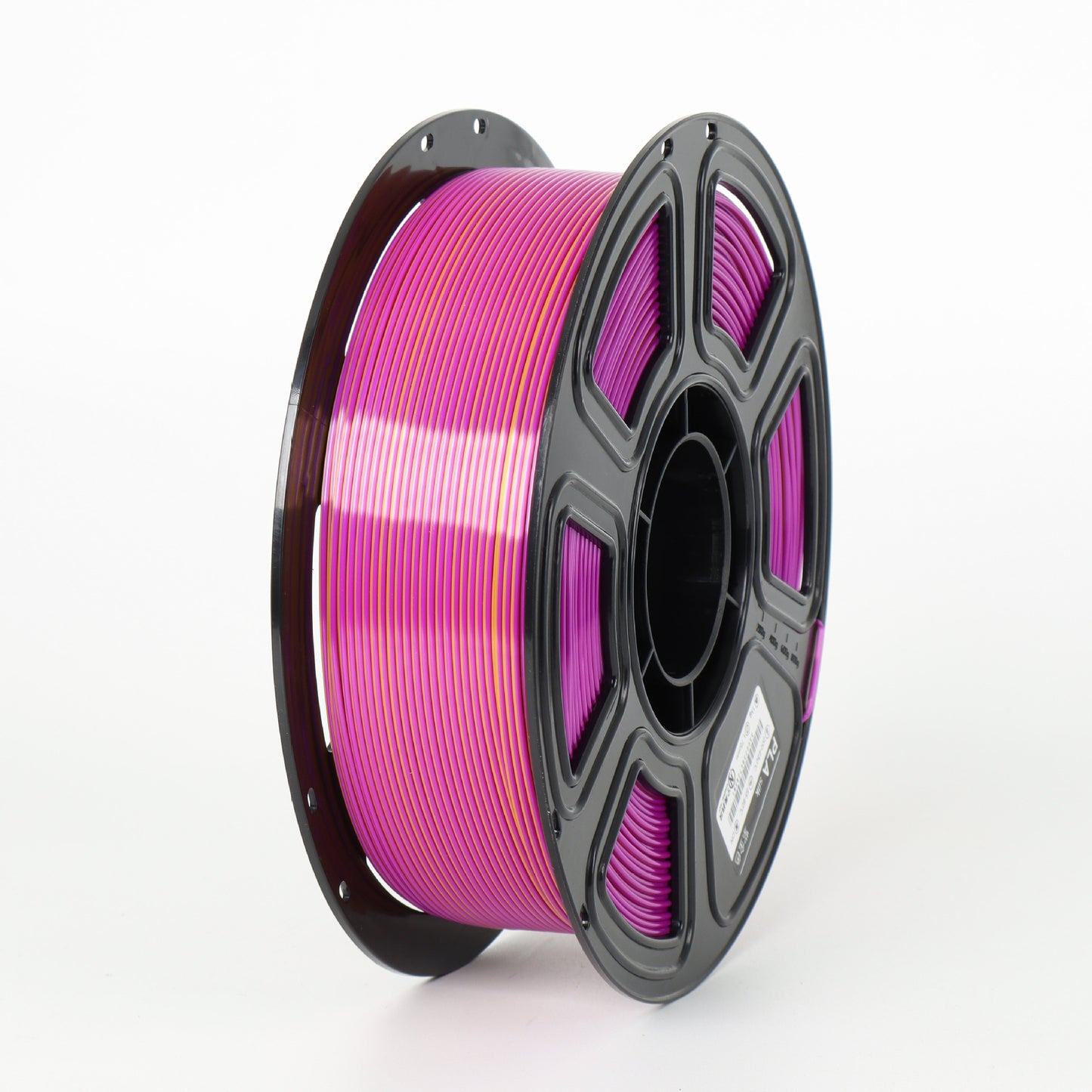 HYFILA Dual-Color PLA Silk Purple Gold 3D Printing Filament