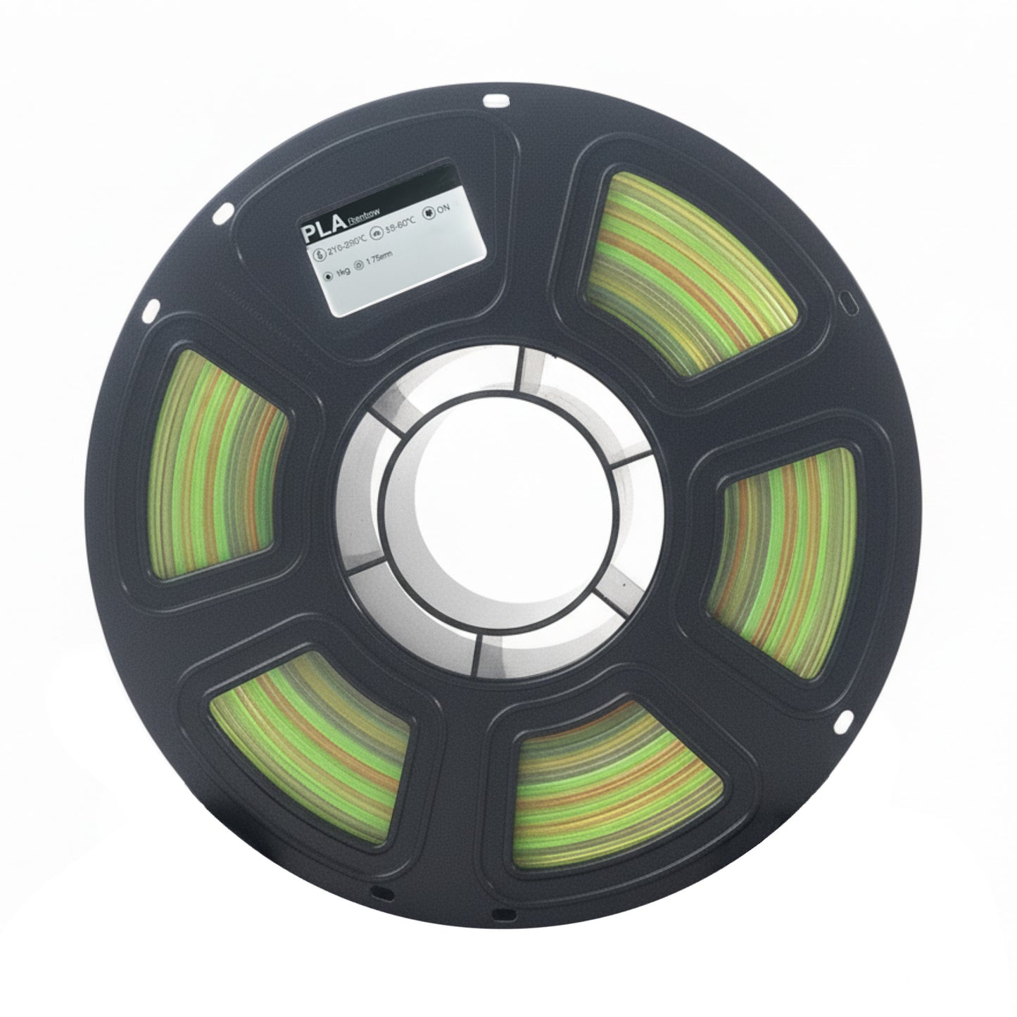 PLA Rainbow Filament 1.75mm for 3D Printer Filament Printing Multi-color crystal texture Filament Factory