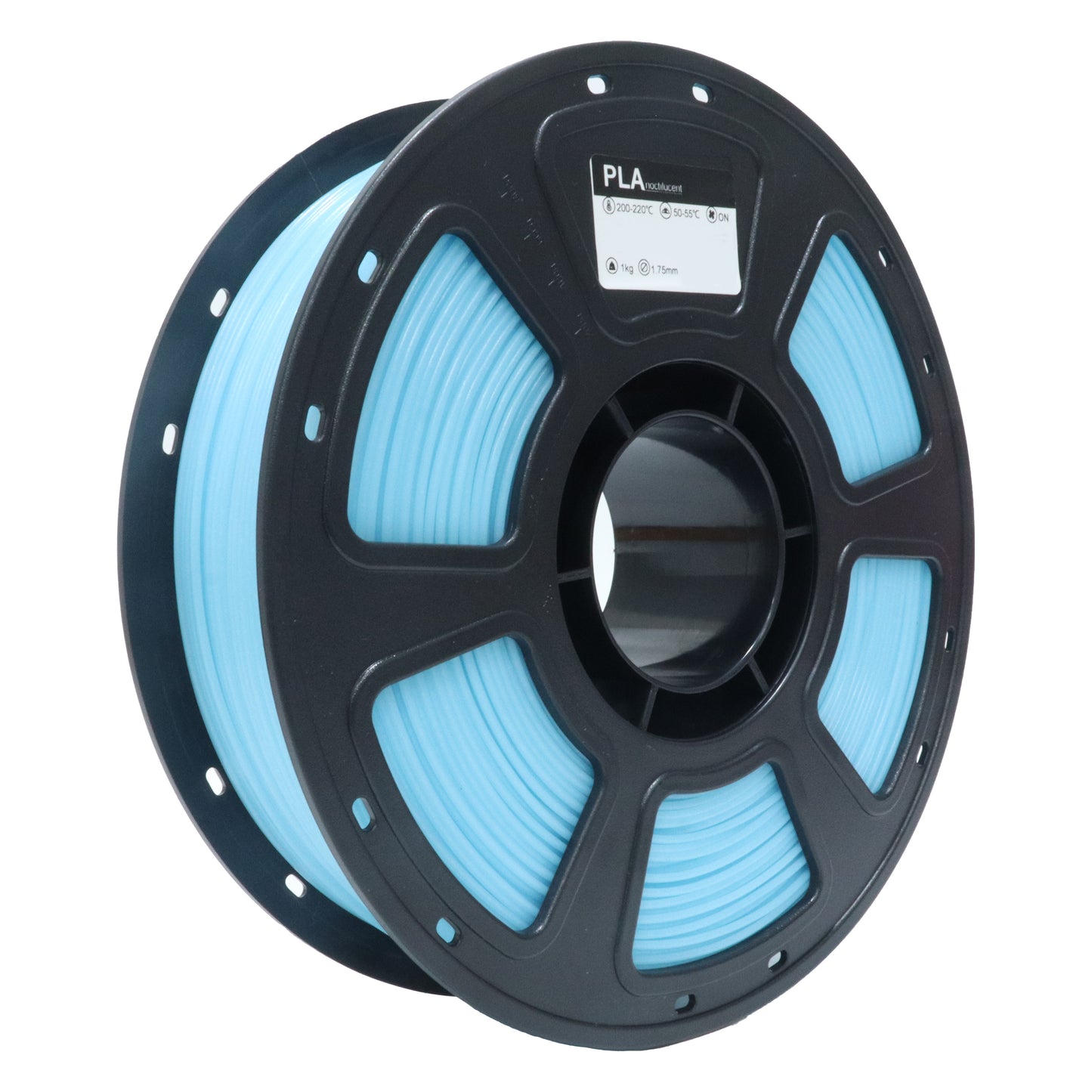 Glow-in-the-Dark Blue PLA Filament High-Performance Luminous 3D Printing Material