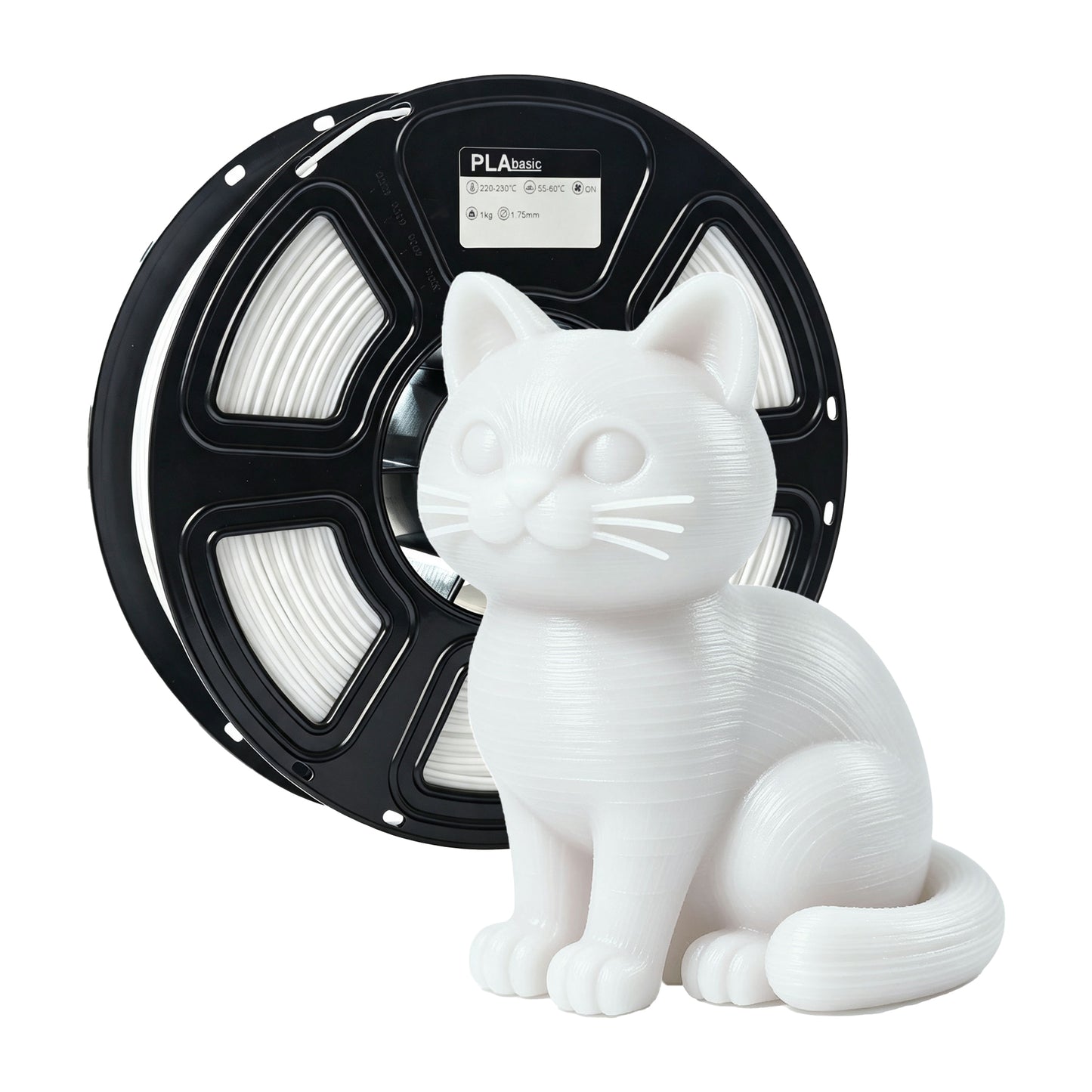 3D Printing Filament White PLA Smooth Printing Wholesaler