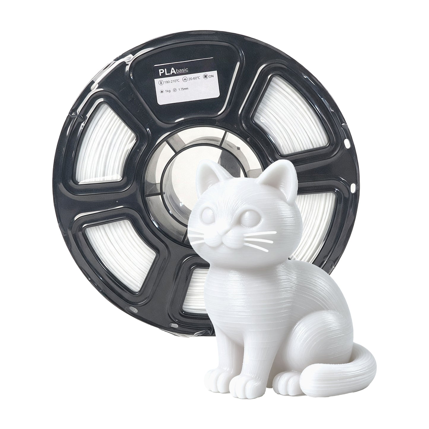 3D Printing Filament PLA White Smooth Printing Wholesaler