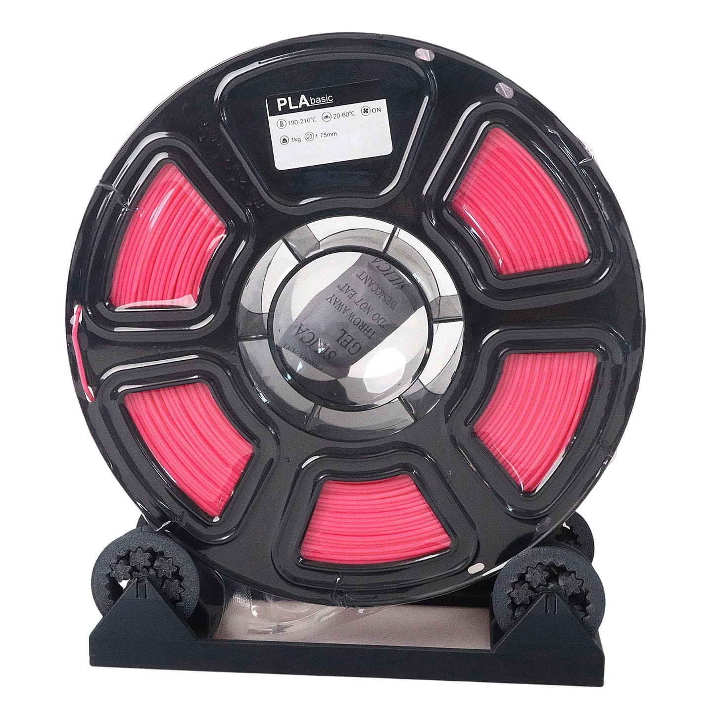 Pure Color 3D Printing Filament Rose Red PLA Smooth Printing Factory Wholesaler