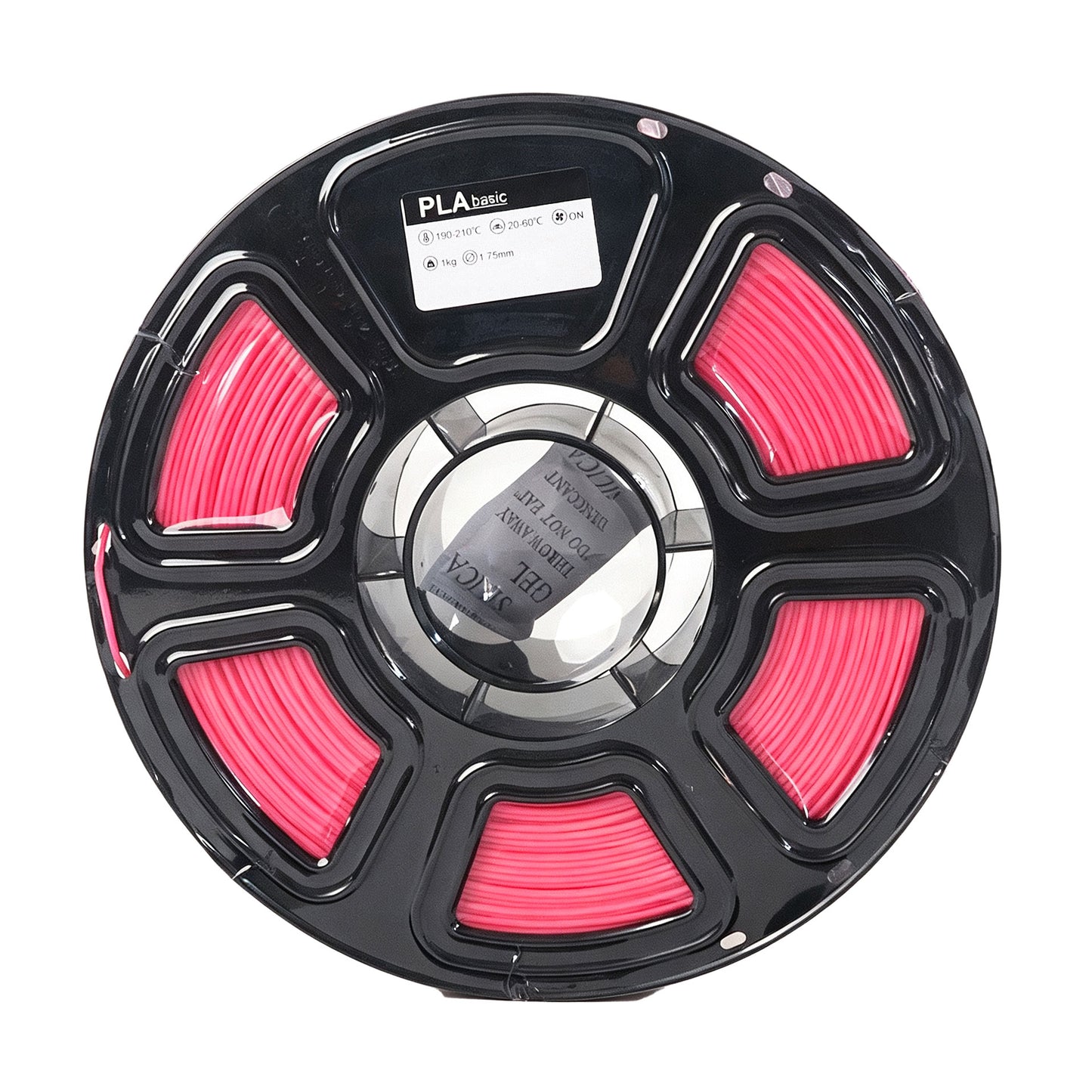 Pure Color 3D Printing Filament Rose Red PLA Smooth Printing Factory Wholesaler