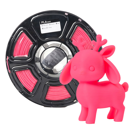 Pure Color 3D Printing Filament Rose Red PLA Smooth Printing Factory Wholesaler