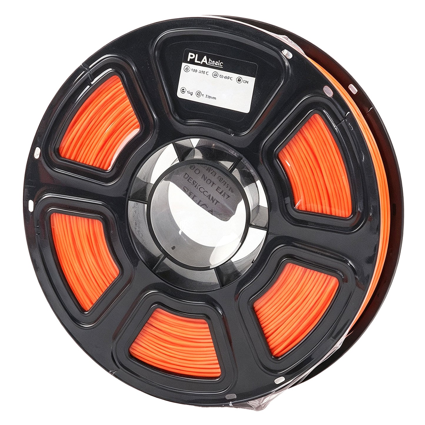 Pure Color 3D Printing Filament Orange PLA Smooth Printing Factory Wholesale HYFILA