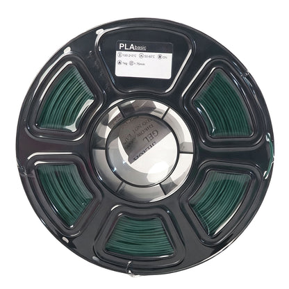 Pure Color 3D Printing Filament Green PLA Smooth Printing Wholesaler