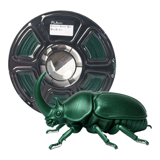 Pure Color 3D Printing Filament Green PLA Smooth Printing Wholesaler