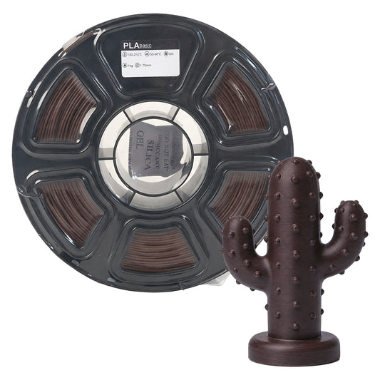 Wholesale Filament PLA Dark Brown for 3D Printing Filament