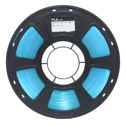 PLA 3D Printing Filament  Crystal Blue Transparent 1.75mm Factory