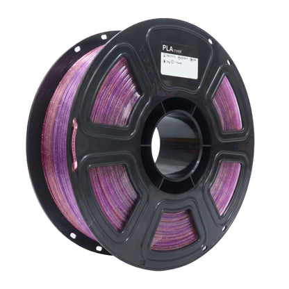 3D Printing Filament PLA Crystal Pink Purple Transparent Filament 1.75mm Factory