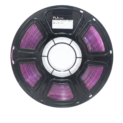 3D Printing Filament PLA Crystal Pink Purple Transparent Filament 1.75mm Factory