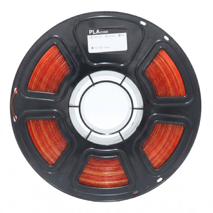 3D Printing Filament PLA Crystal Red Orange Transparent Filament 1.75mm Factory