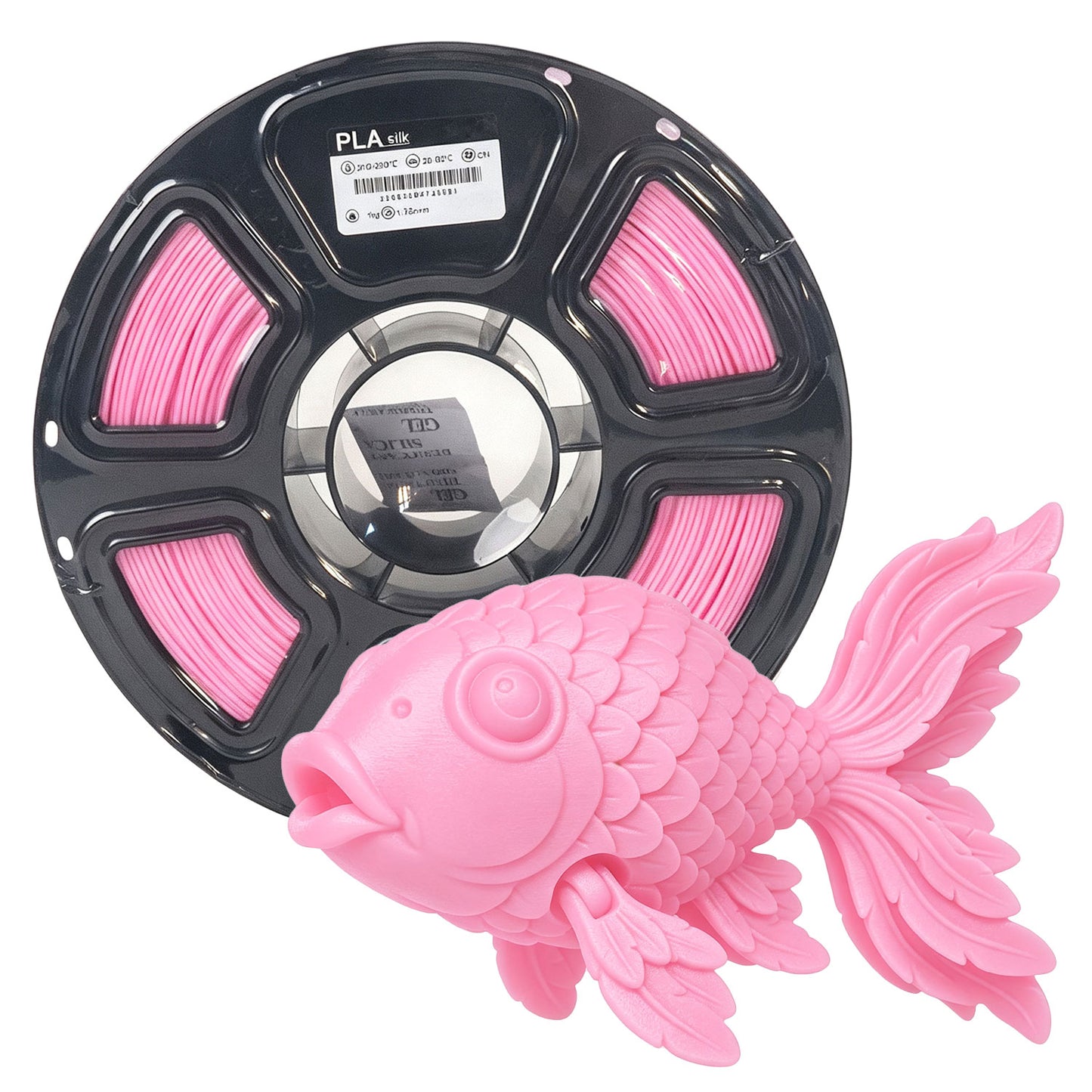 Silk Pink PLA 3D Printer Filament Factory Direct Wholesale Custom Colors