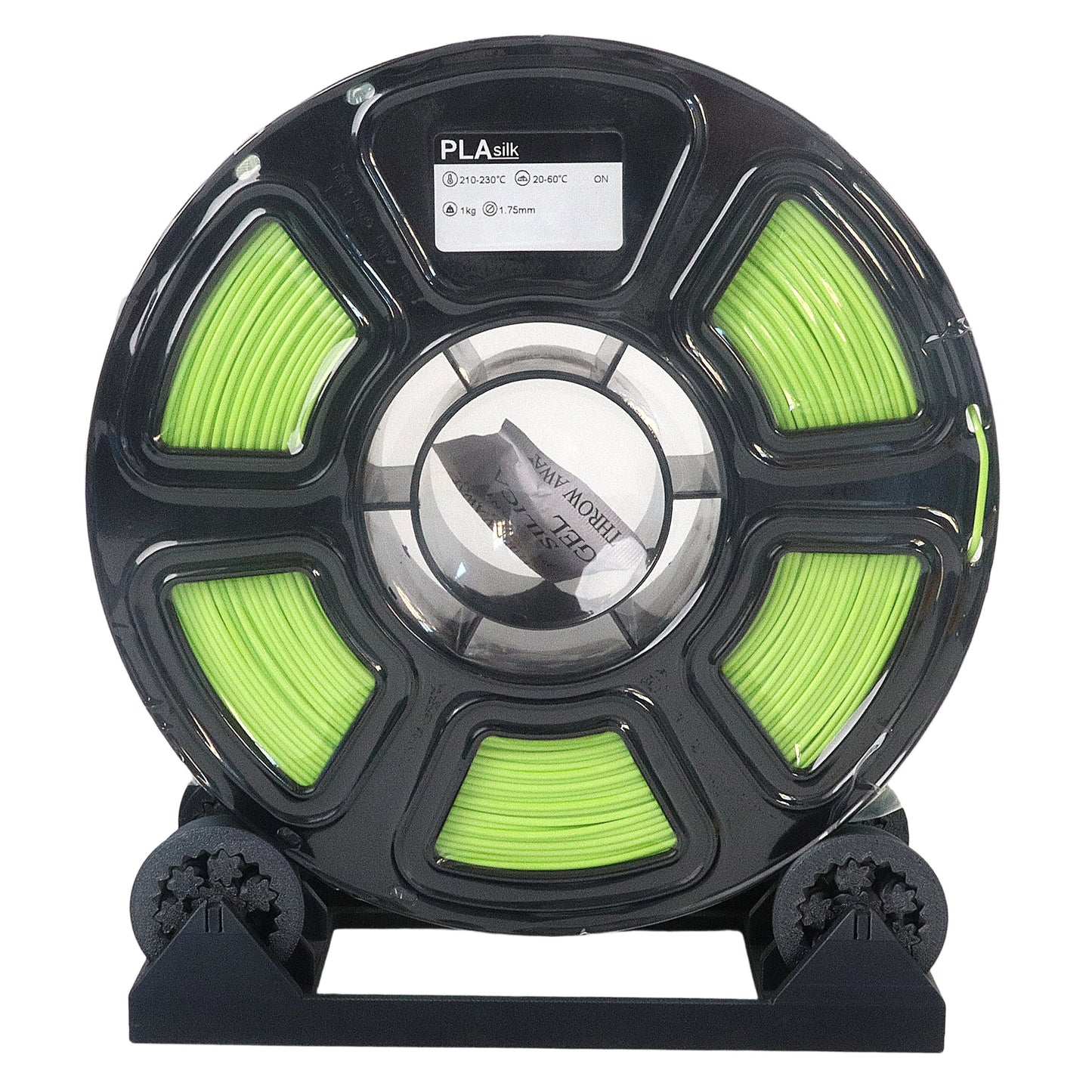 Green PLA Silk Bright Green Filament 3D Printing Filament Manufacturer