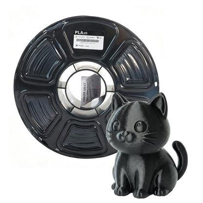 Solid Silk Black PLA 3D Printing Filament Factory Wholesale