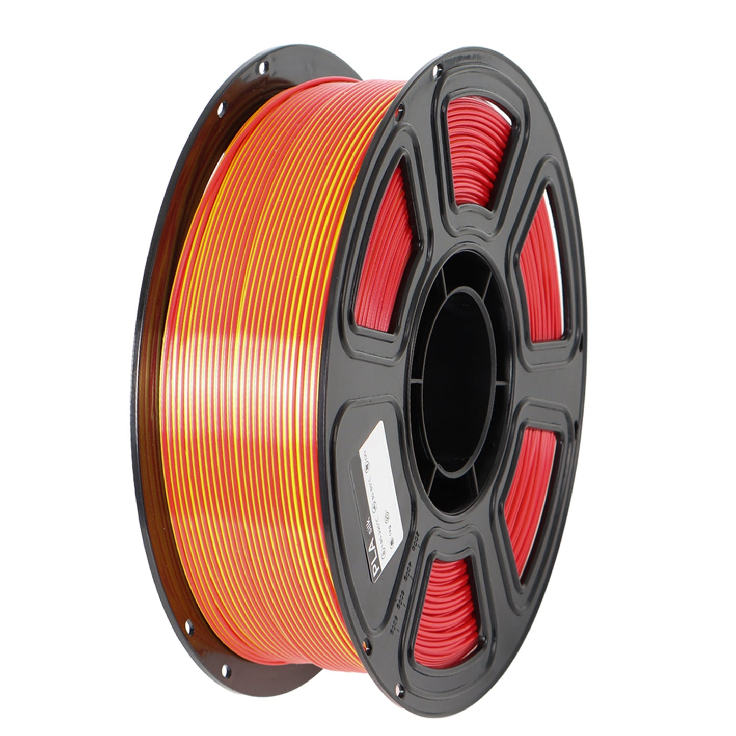 HYFILA 3D Printing Filament Dual-Color Silk PLA Red Gold