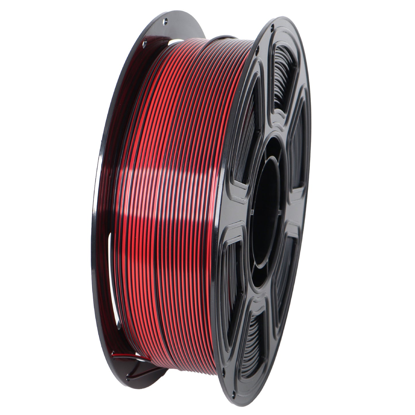 HYFILA 3D Printing Filament Dual-Color PLA Silk Red Black