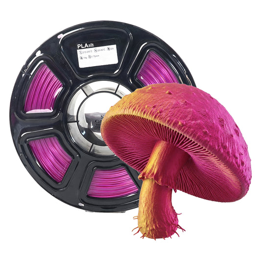 PLA Silk Golden Red Purple 3D Printing Filament Wholesaler