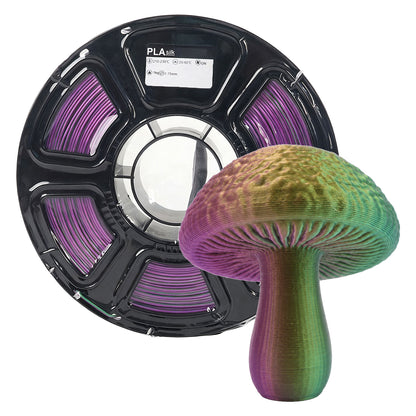 Wholesaler PLA Silk Golden Green Purple 3D Printing Filament