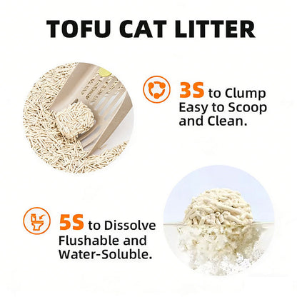 Environmentally Friendly OEM Tofu Cat Litter
