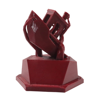 Premium PETG Claret Filament for 3D Printers Strong, Smooth And Reliable Printing Performance