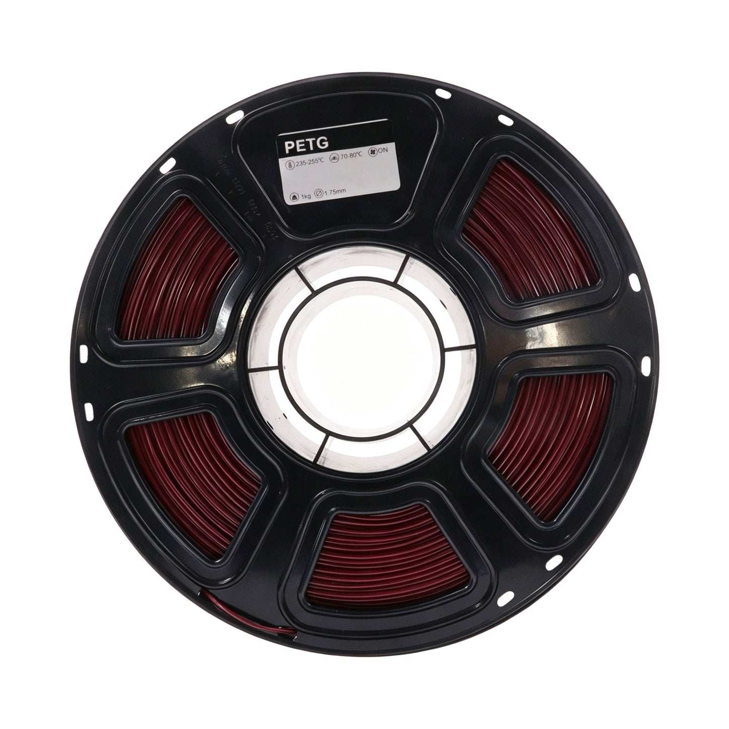 Premium PETG Claret Filament for 3D Printers Strong, Smooth And Reliable Printing Performance