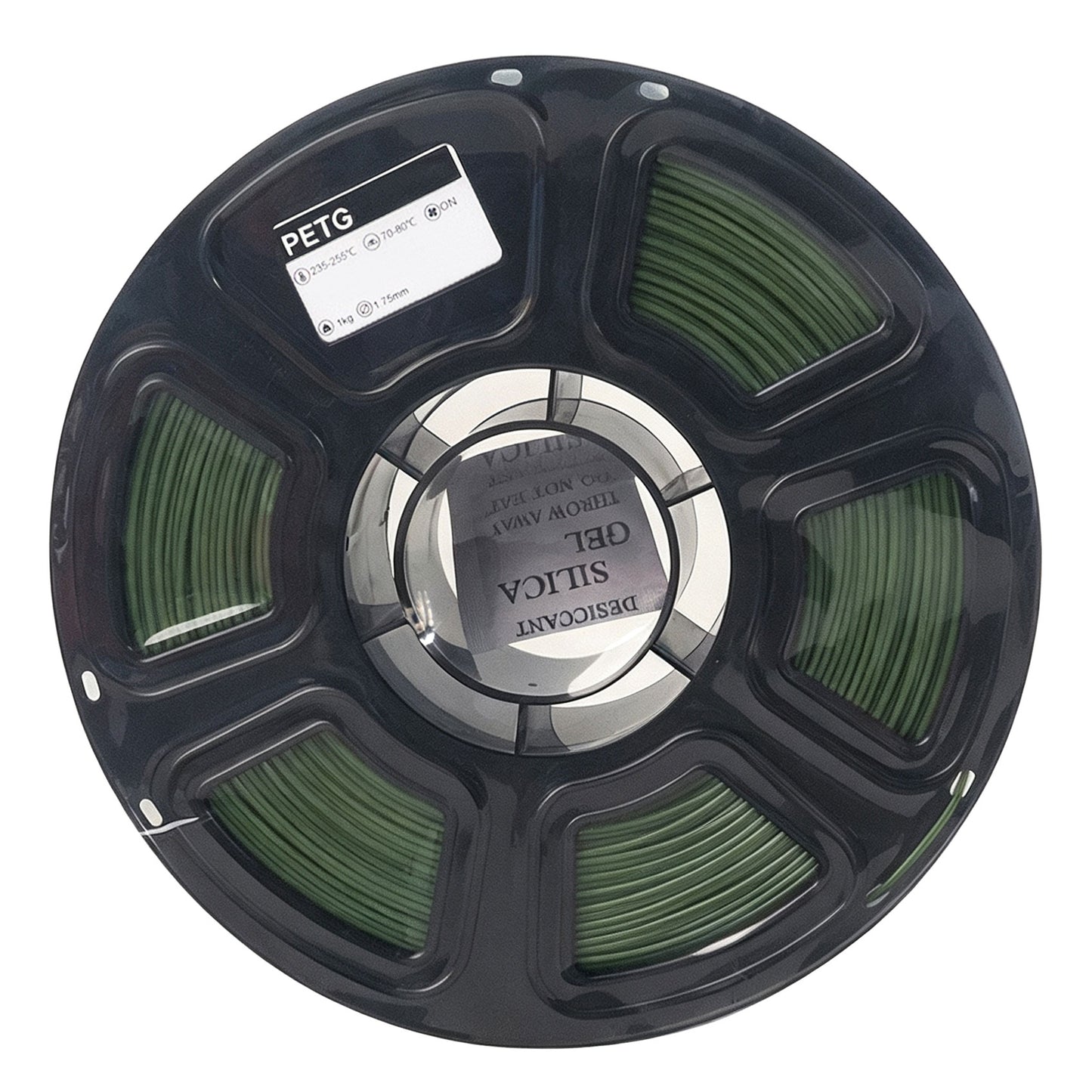 Factory Filament PETG Green for 3D Printer Wholesaler
