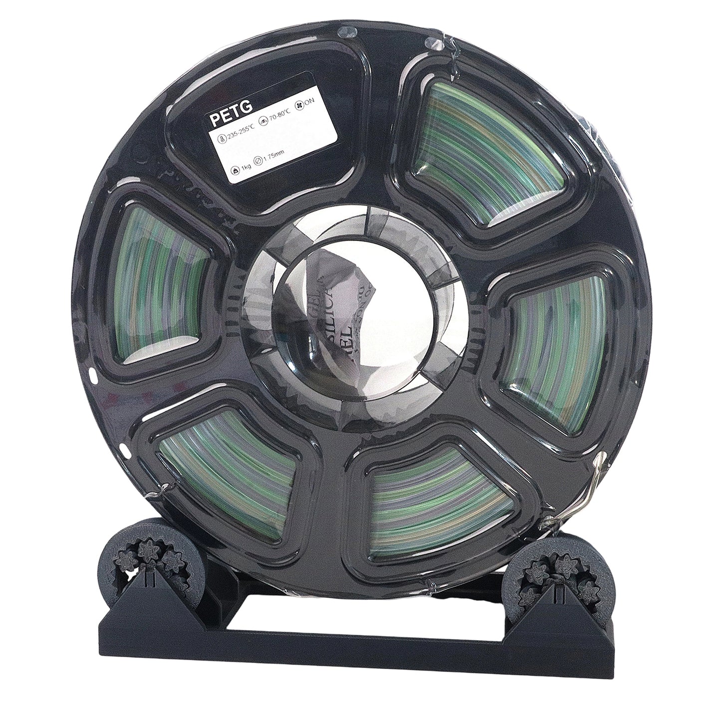 HYFILA PETG Rainbow Filament 1.75mm Multi-Color Gradient Strong & Durable 3D Printing Filament