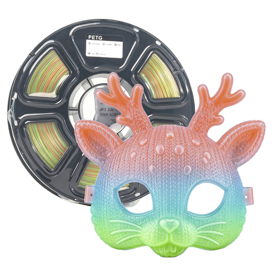 PETG 3D Printing Filament Factory Direct by HYFILA Rainbow
