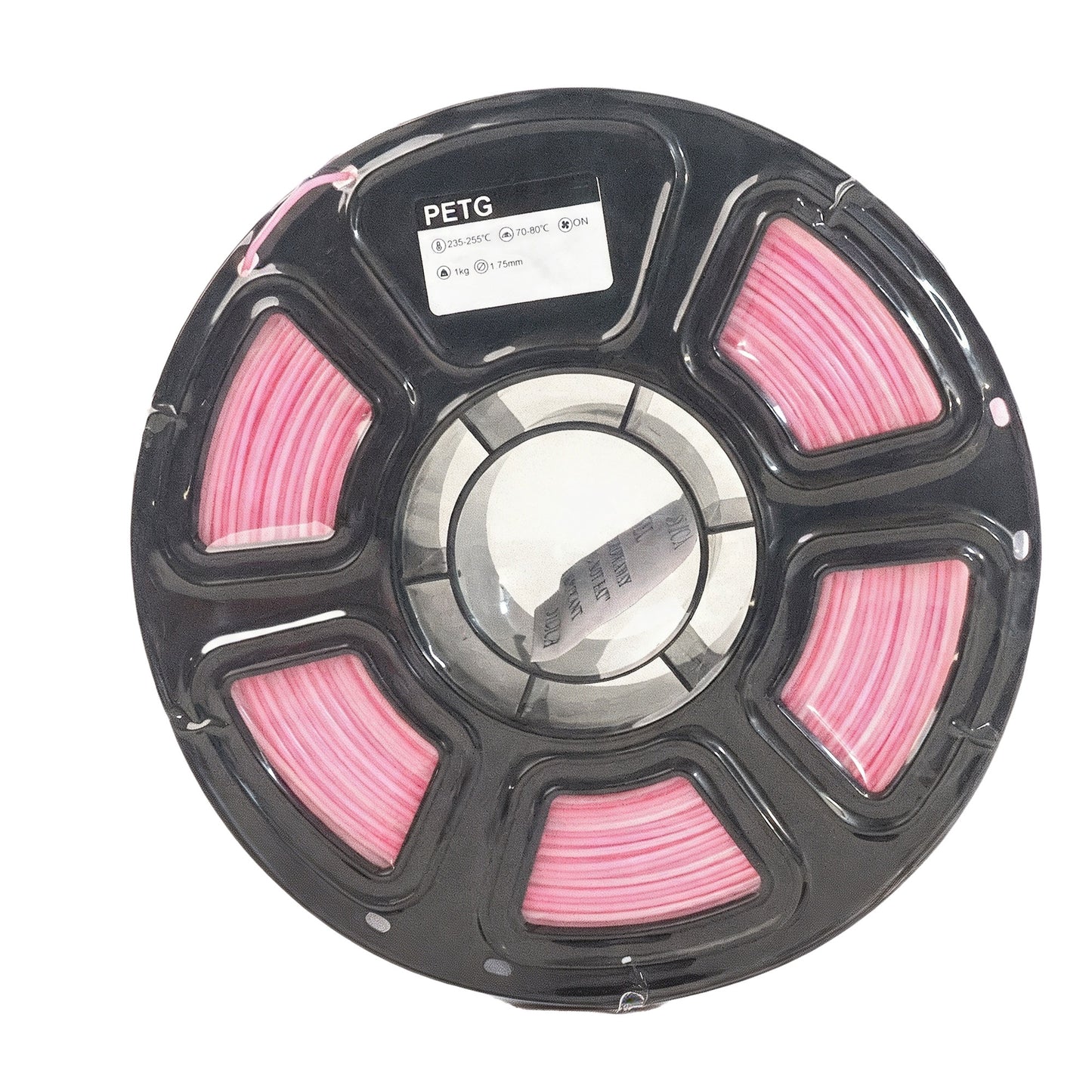 Factory 3D Printing Filament PETG Rainbow Pink White