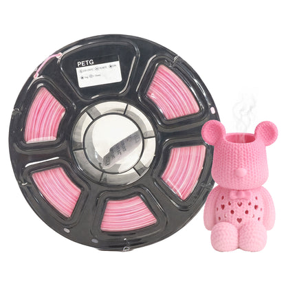 Factory 3D Printing Filament PETG Rainbow Pink White
