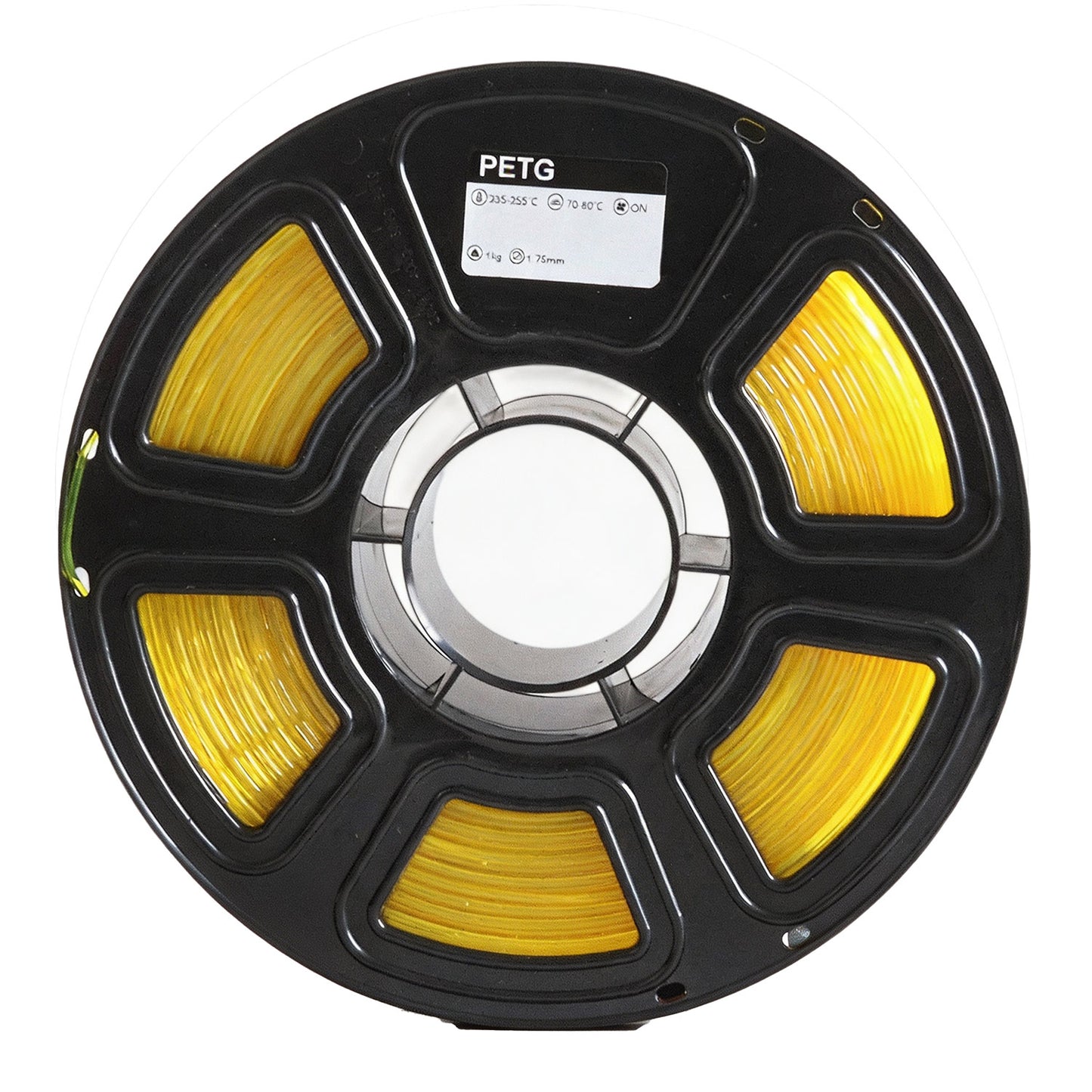 Transparent Orange PETG Filament 1.75mm from 3D Printing Filament Manufacturer