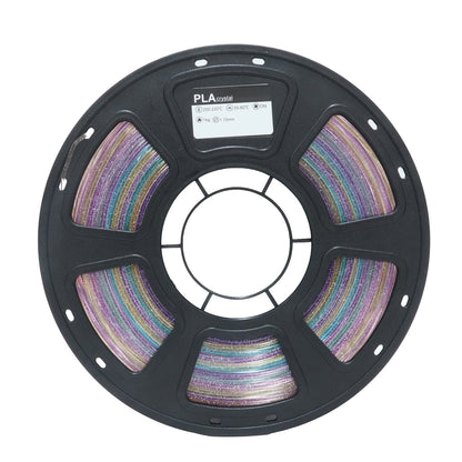 HYFILA PLA Crystal Pastel Filament – Translucent Lavender, Yellow and Aqua Gradient