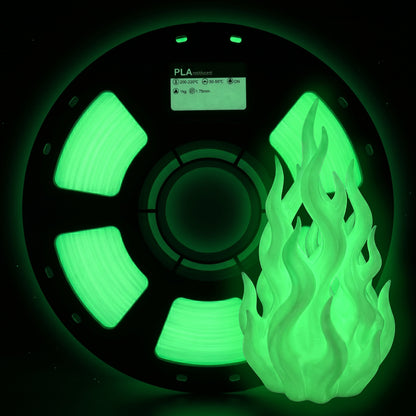 Luminous Green PLA 3D Printing Filament | OEM & Wholesale Glow PLA Manufacturer