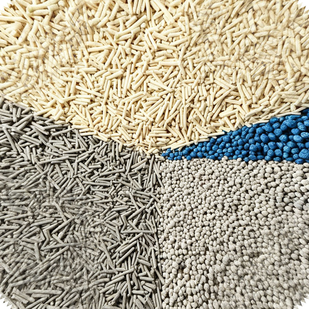 Flushable Mixed Tofu Cat Litter With Bentonite and Activated Carbon